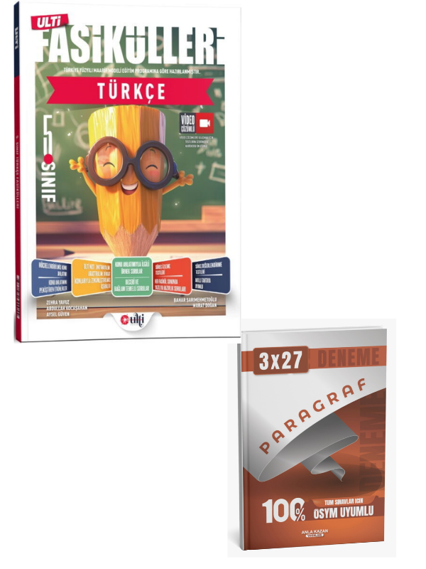 Ulti 2027 5. Sınıf Türkçe Ulti Fasikülleri+ Anla Kazan Paragraf