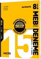 Hız Yayınları 8. Sınıf Matematik 15 Deneme