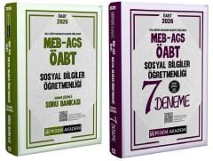 Pegem 2026 ÖABT MEB-AGS Sosyal Bilgiler Öğretmenliği Soru Bankası + 7 Deneme 2 li Set Pegem Akademi Yayınları