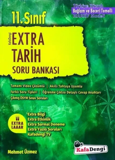 2027 Kafa Dengi Yayınları 11. Sınıf Tarih Extra Soru Bankası