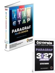 Aydın 2027 TYT Paragraf ETAP 20 x 25 Deneme+ EVP Akademi Paragraf