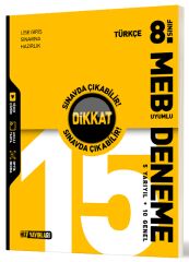 Hız Yayınları 8. Sınıf Türkçe Dikkat Sınavda Çıkabilir 15 Deneme Hız Yayınları