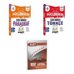 2027 Ankara 6. Sınıf Güçlendiren Paragraf + Türkçe Soru + anla kazan paragraf deneme 3'lü Set