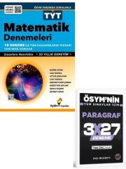 Aydın 2027 TYT Matematik 10 lu Denemeleri+ EVP Akademi Paragraf