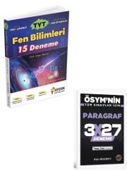 Aydın 2027 TYT Fen Bilimleri 15 Deneme+ EVP Akademi Paragraf