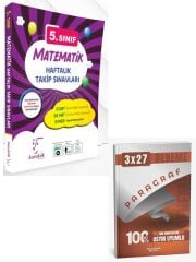 Karekök 2027 5. Sınıf Matematik Haftalık Takip Sınavları+Anla Kazan Paragraf Deneme