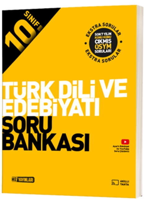 Hız Yayınları 10. Sınıf Türk Dili ve Edebiyatı Soru Bankası