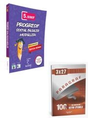 Karekök 2027 5. SINIF PROGRESİF SOSYAL BİLGİLER MODÜLLERİ+Anla Kazan Paragraf Deneme
