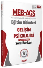 Data Yayınları 2026 MEB AGS Eğitim Bilimleri Gelişim Psikolojisi Çözümlü Soru Bankası