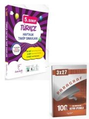 Karekök 2027 5. Sınıf Türkçe Haftalık Takip Sınavları+Anla Kazan Paragraf Deneme