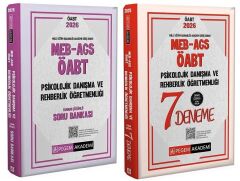 Pegem 2026 ÖABT MEB-AGS Psikolojik Danışma ve Rehber Öğretmenliği Soru Bankası + 7 Deneme 2 li Set Pegem Akademi Yayınları