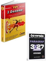 Aydın 2027 TYT Tüm Dersler 3 Deneme+ EVP Akademi Paragraf