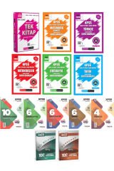 Pegem + Anla Kazan 2026 KPSS Ön Lisans Tek Konu + Modüler Soru +Marka Deneme+Anla Kazan Deneme 12Lİ