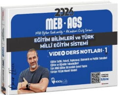 Hoca Kafası 2026 MEB AGS Eğitim Bilimleri ve Türk Milli Eğitim Sistemi Video Ders Notları 1