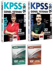 Yargı 2026 KPSS Türkçe + Matematik 22+22 Deneme 2 li Set Anla Kazan Deneme