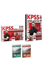 Yargı + Anla Kazan 2026 KPSS Coğrafya Video Ders Notları + Soru Bankası 2 li Set