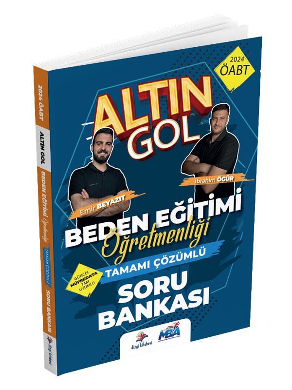 Dizgi Kitap 2024 ÖABT Beden Eğitimi Öğretmenliği Altın Gol Soru Bankası