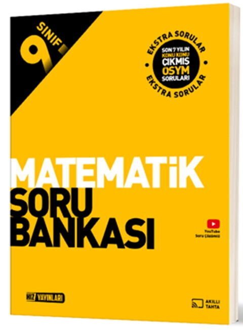 Hız Yayınları 9. Sınıf Matematik Soru Bankası
