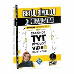 KR Akademi YKS TYT Betül Biyoloji Konu Anlatımı 28 Günde Video Kamp Kitabı KR Akademi Yayınları