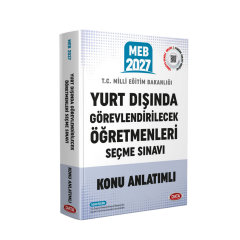 Data 2027 MEB Yurt Dışında Görevlendirilecek Öğretmenleri Seçme Sınavı Konu Anlatımlı