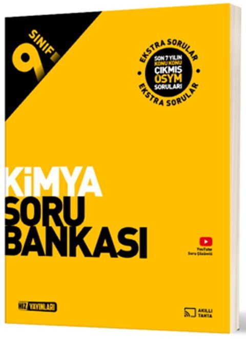 Hız Yayınları 9. Sınıf Kimya Soru Bankası