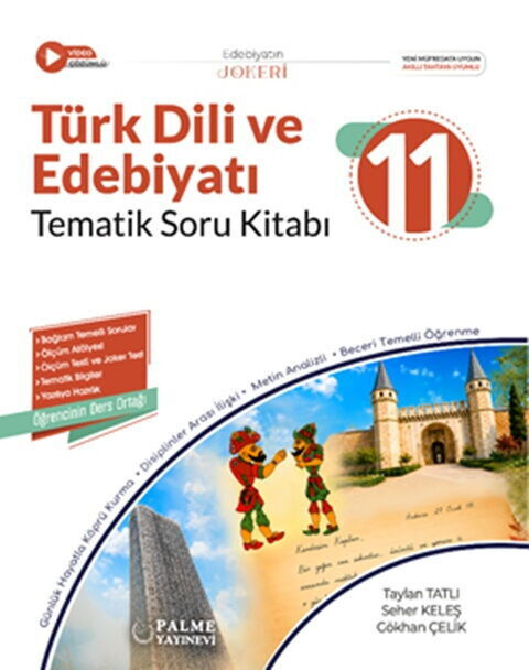 2027 Palme Yayınları 11. Sınıf Türk Dili ve Edebiyatı Joker Tematik Soru Kitabı