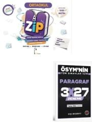 Edebiyat Sokağı 2027 Ortaokul Zihin Haritalarıyla ZİP Paragraf Beceri Temelli Soru Bankası+ EVP Akademi Paragraf
