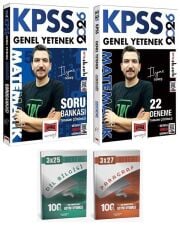 Yargı 2026 KPSS Matematik Soru Bankası + 22 Deneme 2 li Set Anla Kazan Deneme