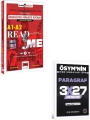 Yargı 2027 A1 A2 Read Me İngilizce Hikaye Kitabı 3 Kitap Bir Arada+ EVP Akademi Paragraf