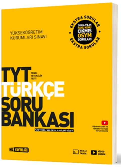 2027 Hız Yayınları TYT Türkçe Soru Bankası
