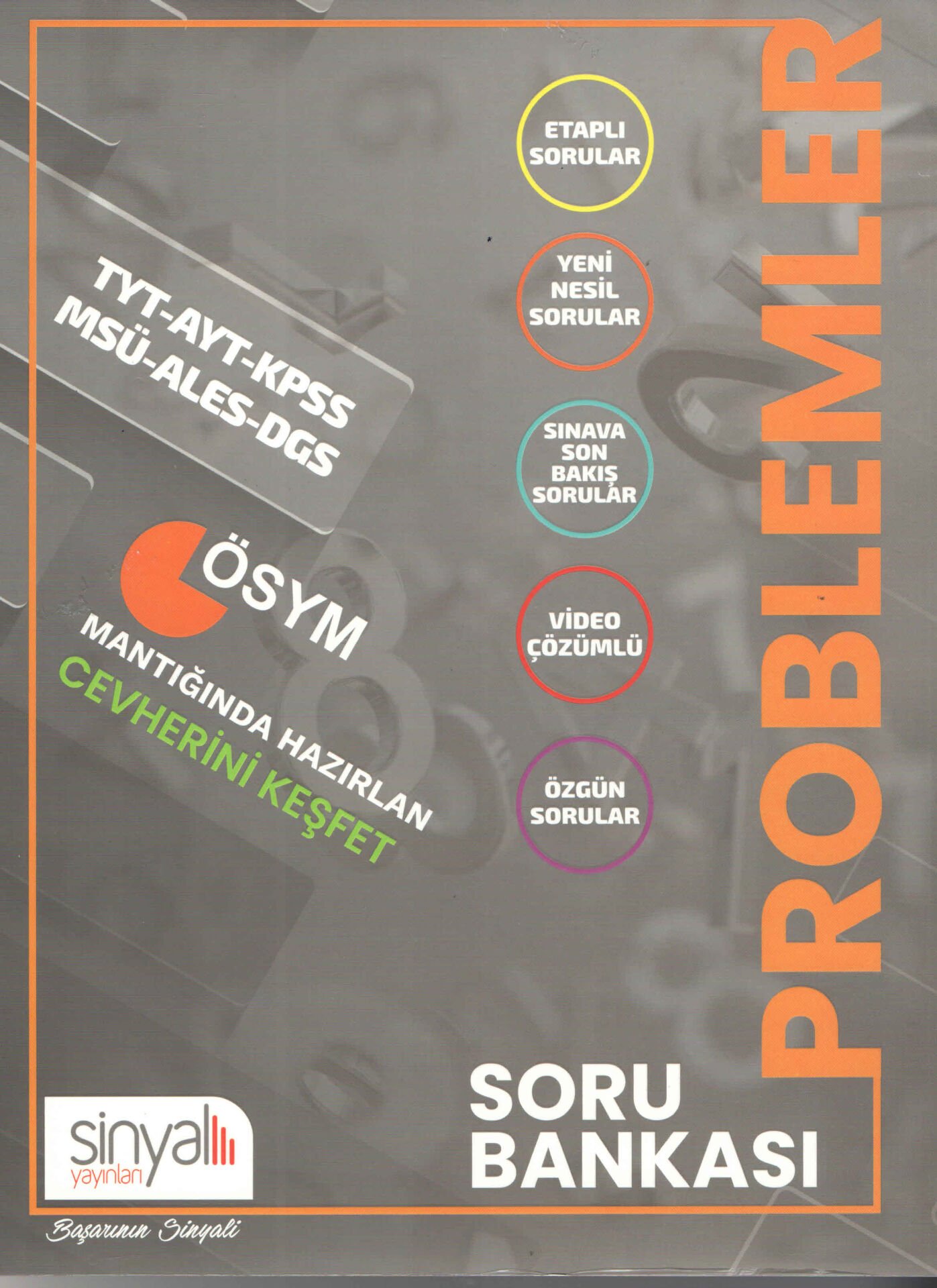 Sinyal Yayınları TYT AYT KPSS MSÜ ALES DGS Problemler Soru Bankası