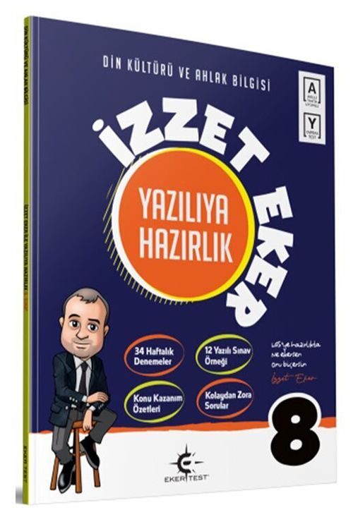 Eker Test 8. Sınıf Din Kültürü ve Ahlak Bilgisi İzzet Eker ile Yazılıya Hazırlık