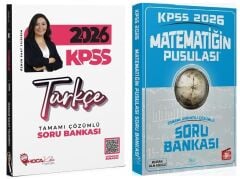 Hoca Kafası + CBA 2026 KPSS Türkçe + Matematik Soru Bankası 2 li Set - Öznur Saat Yıldırım Hoca Kafası + CBA Yayınları