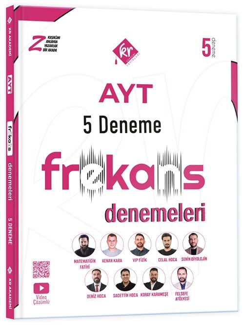 KR Akademi YKS AYT Frekans 5 Deneme Çözümlü KR Akademi