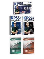 Yargı 2026 KPSS Matematik Video Ders Notları + Soru Bankası + 22 Deneme 3 lü Set- Anla Kazan Deneme