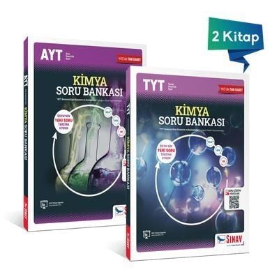 Sınav Yayınları TYT AYT Kimya Soru Bankası Kazandıran Set