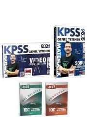Yargı 2026 KPSS Matematik Video Ders Notları + Soru Bankası 2 li Set- Anla Kazan Deneme