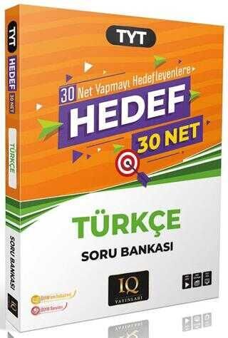 IQ Yayınları YKS TYT Türkçe Hedef 30 Net Soru Bankası IQ Yayınları