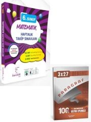 Karekök 2027 6. Sınıf Matematik Haftalık Takip Sınavları+Anla Kazan Paragraf Deneme