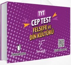 Karekök Yayınları TYT Felsefe ve Din Kültürü Cep Test