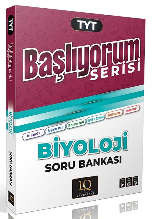 IQ Yayınları YKS TYT Biyoloji Başlıyorum Soru Bankası IQ Yayınları