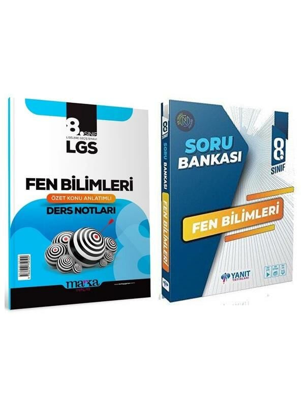 Marka 2024 LGS Fen Bilimleri Ders Notu ve Yanıt 8. Sınıf Fen Bilimleri Soru 2 li Set