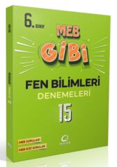 Oksijen 6. Sınıf MEB Gibi Fen Bilimleri 15 Deneme Oksijen Yayınları