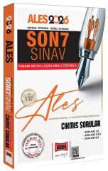Yargı 2026 ALES VIP Çıkmış Sorular Son 7 Sınav Çözümlü Yargı Yayınları