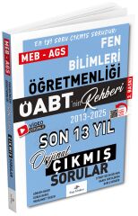 Dizgi Kitap 2026 ÖABT MEB-AGS nin Rehberi Fen Bilimleri Öğretmenliği Çıkmış Sorular Son 13 Yıl Çözümlü Dizgi Kitap Yayınları