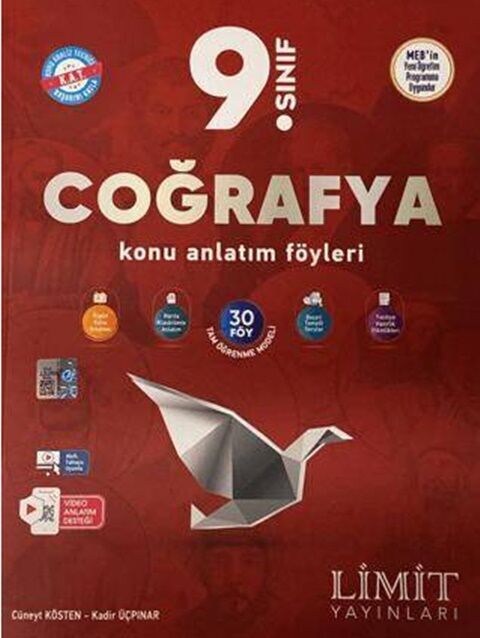Limit Yayınları 9. Sınıf Coğrafya Konu Anlatım Föyleri