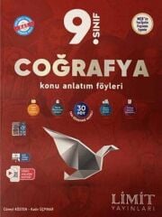Limit Yayınları 9. Sınıf Coğrafya Konu Anlatım Föyleri