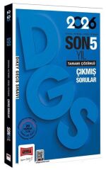 Yargı 2026 DGS Çıkmış Sorular Son 5 Yıl Çözümlü Yargı Yayınları
