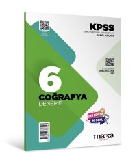 Marka 2026 KPSS Coğrafya 6 Deneme Çözümlü Marka Yayınları