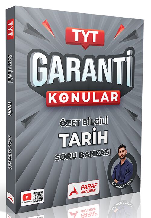 Paraf Yayınları TYT Tarih Garanti Konular Özel Bilgili Soru Bankası